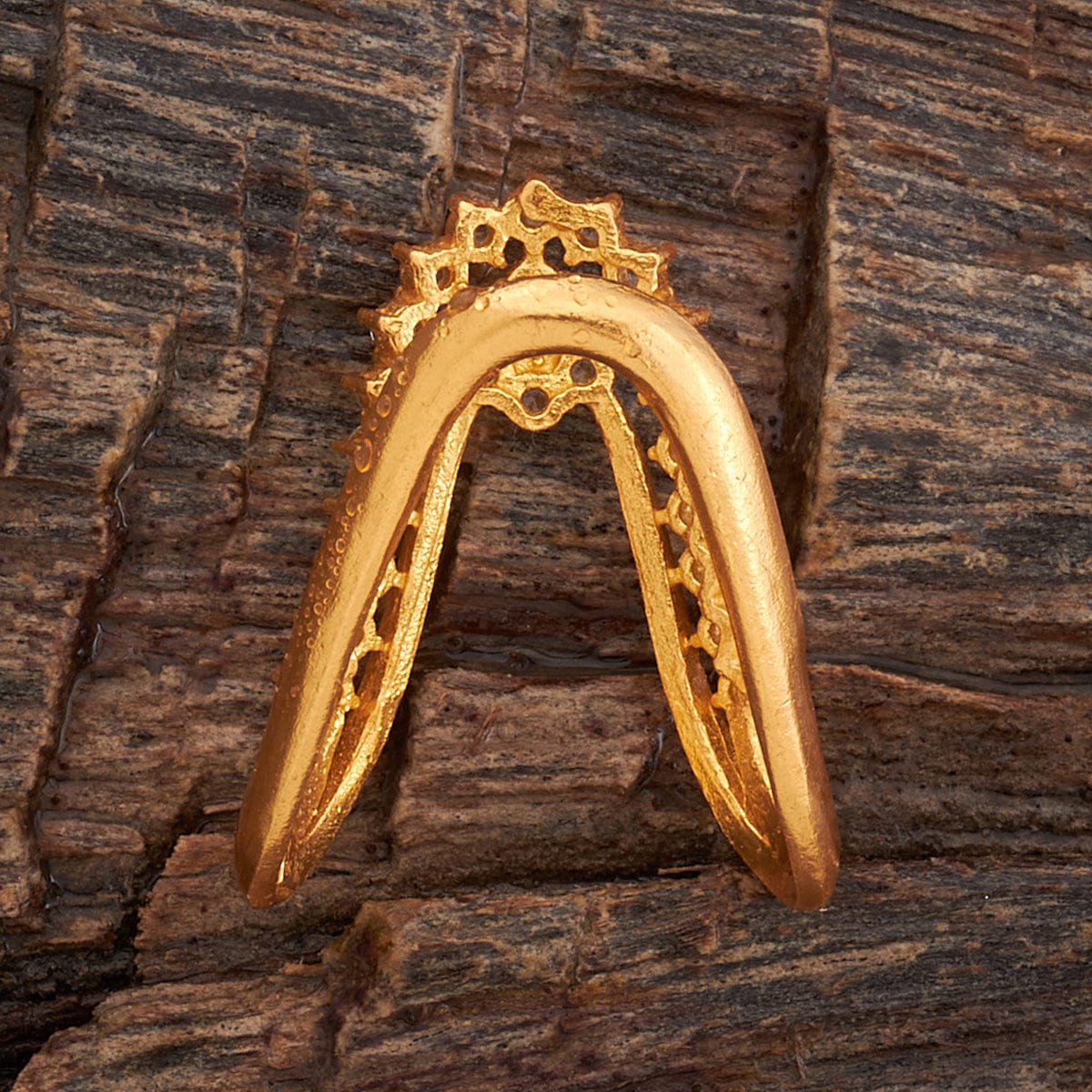 Silver Temple Finger Ring 158911 - Image 3