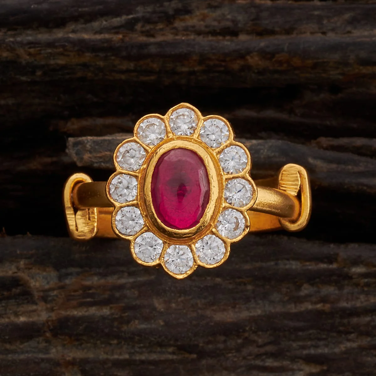 Silver Temple Finger Ring 164670 - Image 3