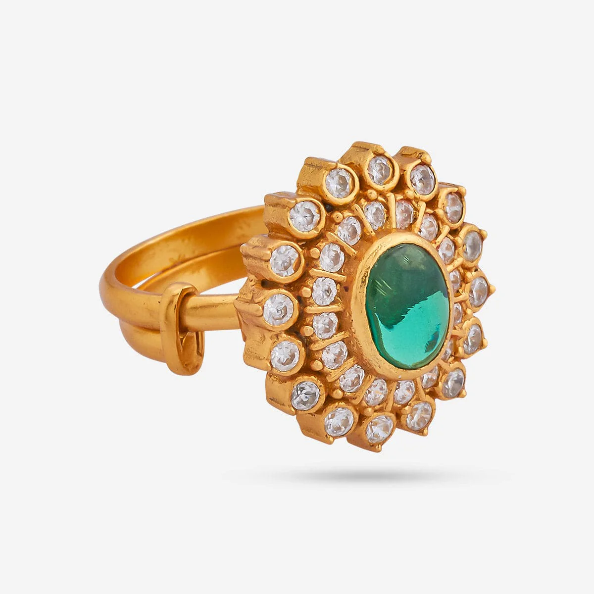 Silver Temple Finger Ring 164671 - Image 6
