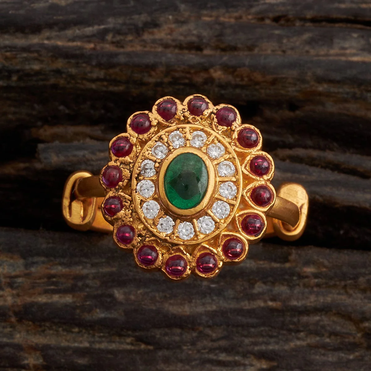 Silver Temple Finger Ring 164674 - Image 4