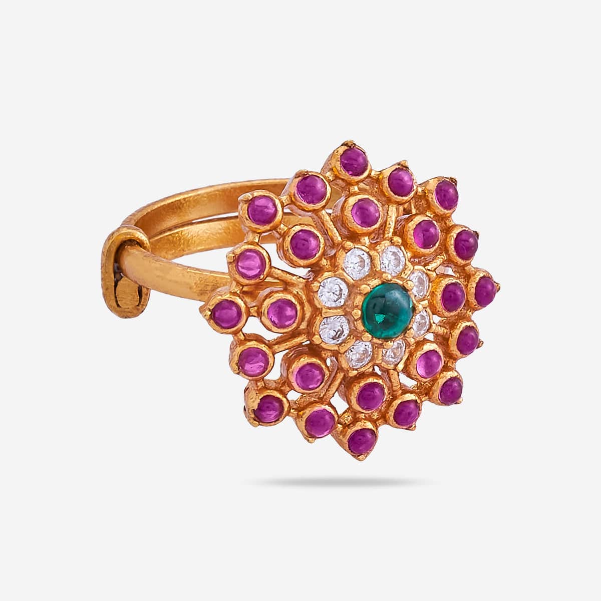 Silver Temple Finger Ring 164676 - Image 3