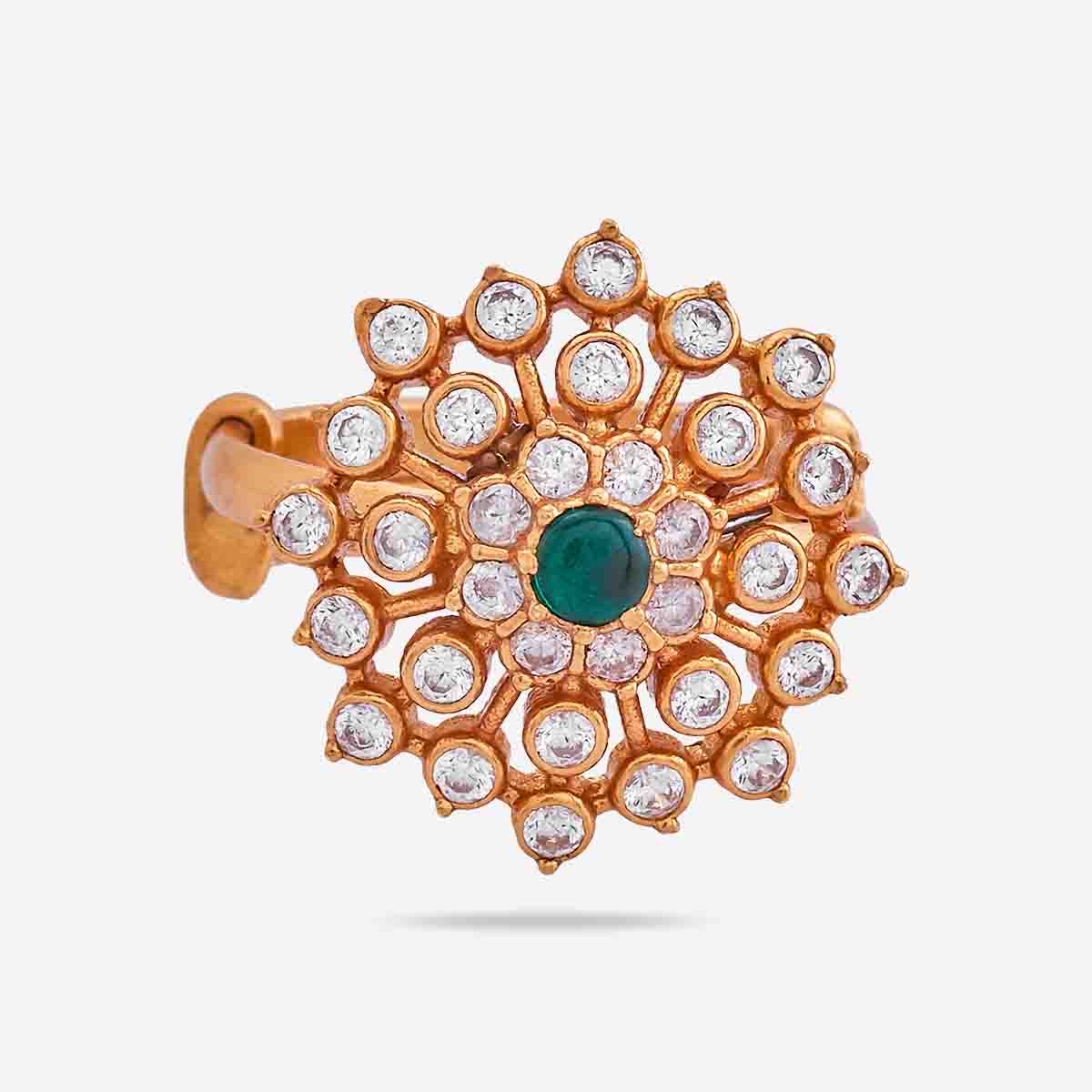 Silver Temple Finger Ring 164676 - Image 4