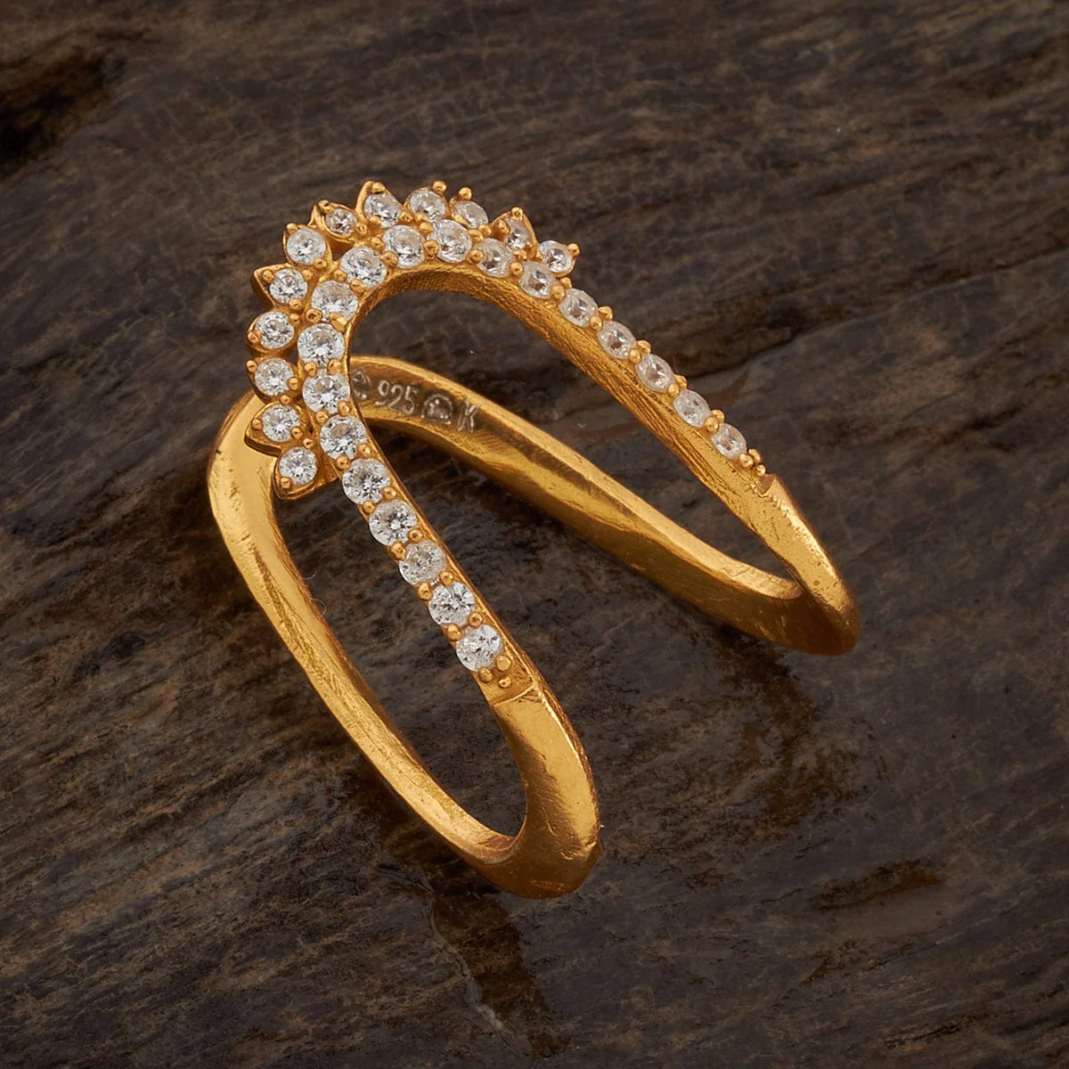 Silver Temple Finger Ring 165982 - Image 3