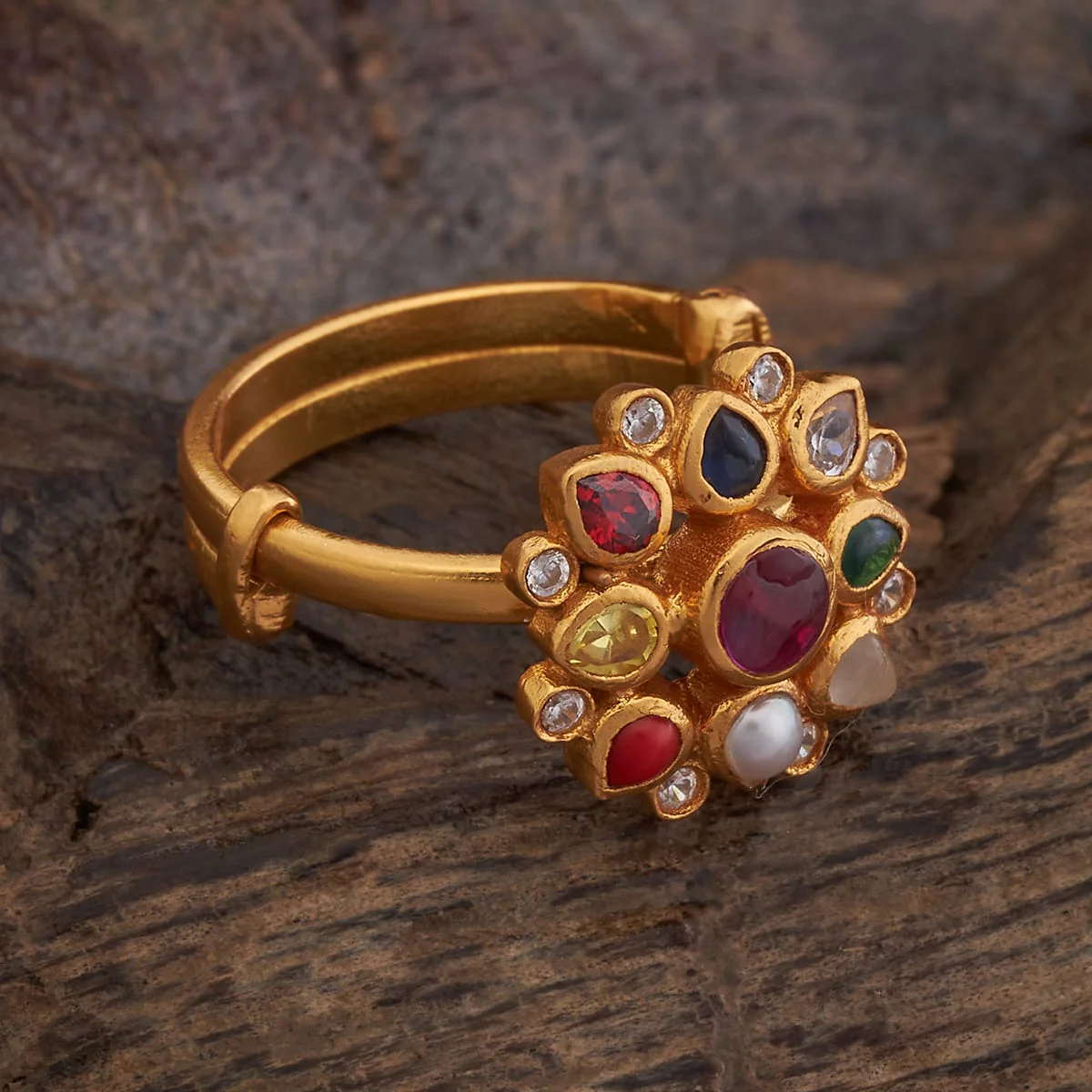 Silver Temple Finger Ring 172801 - Image 3