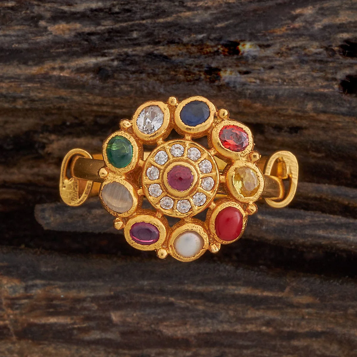 Silver Temple Finger Ring 178144 - Image 3