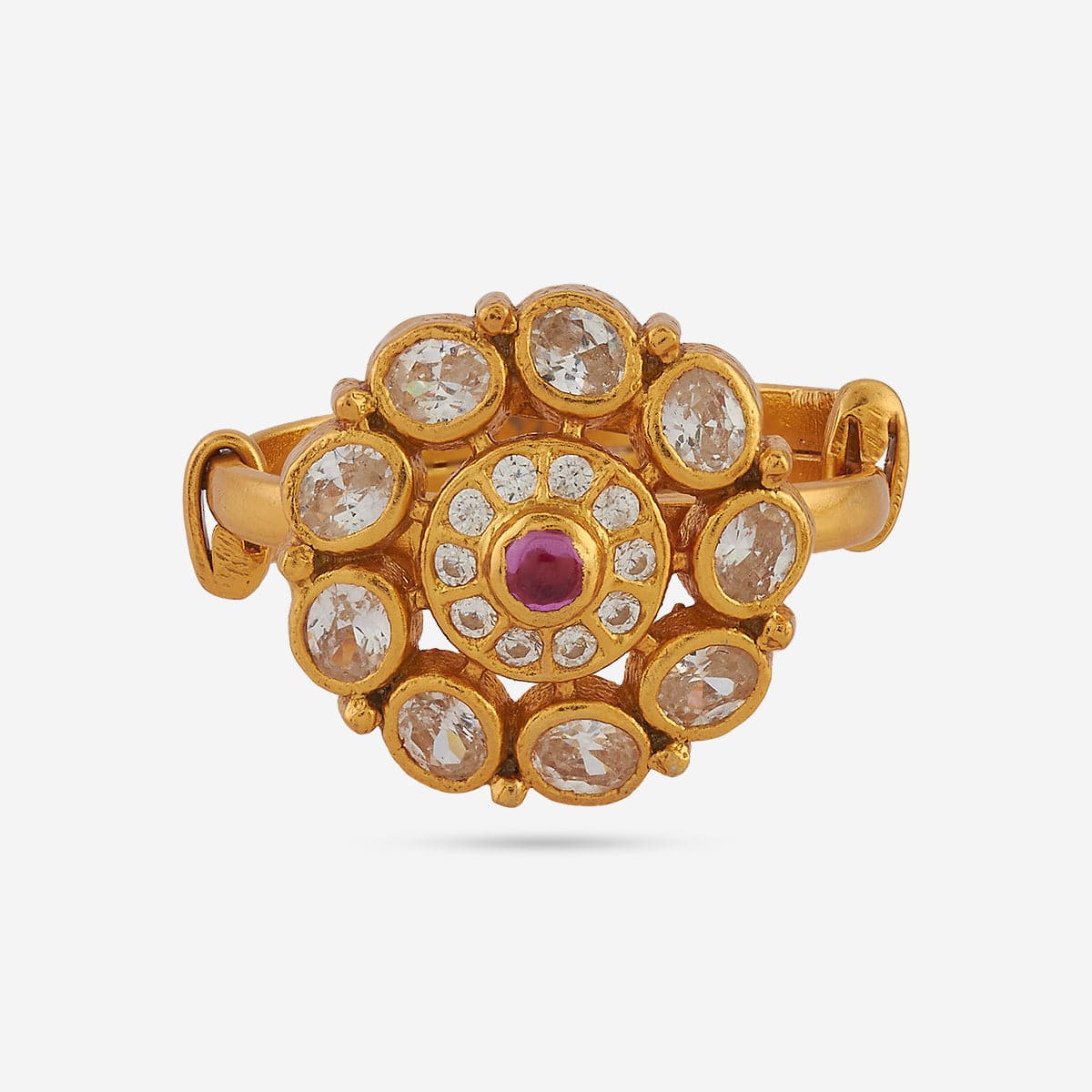 Silver Temple Finger Ring 178144 - Image 8
