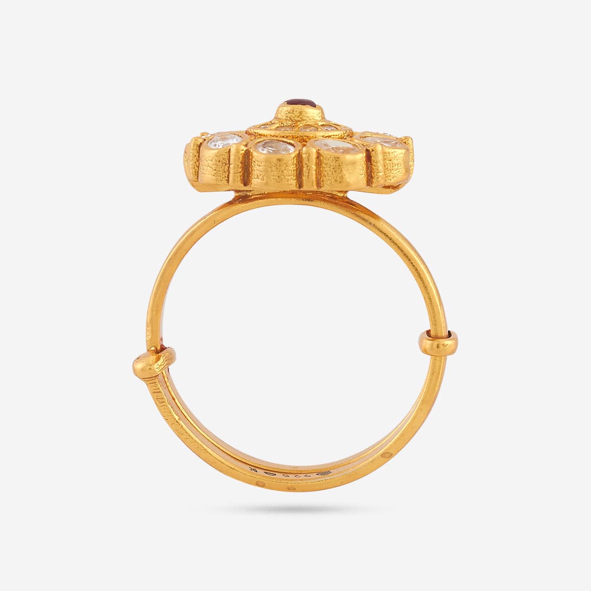 Silver Temple Finger Ring 178144 - Image 9