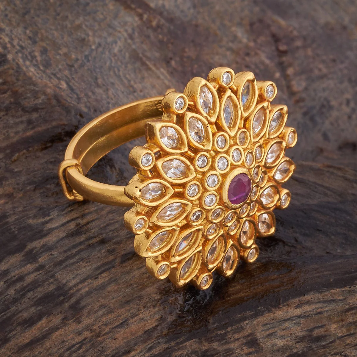 Silver Temple Finger Ring 179746 - Image 5