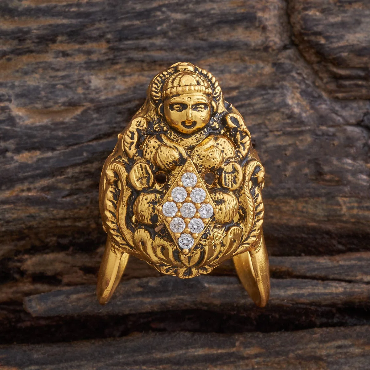 Silver Temple Finger Ring 180427 - Image 4
