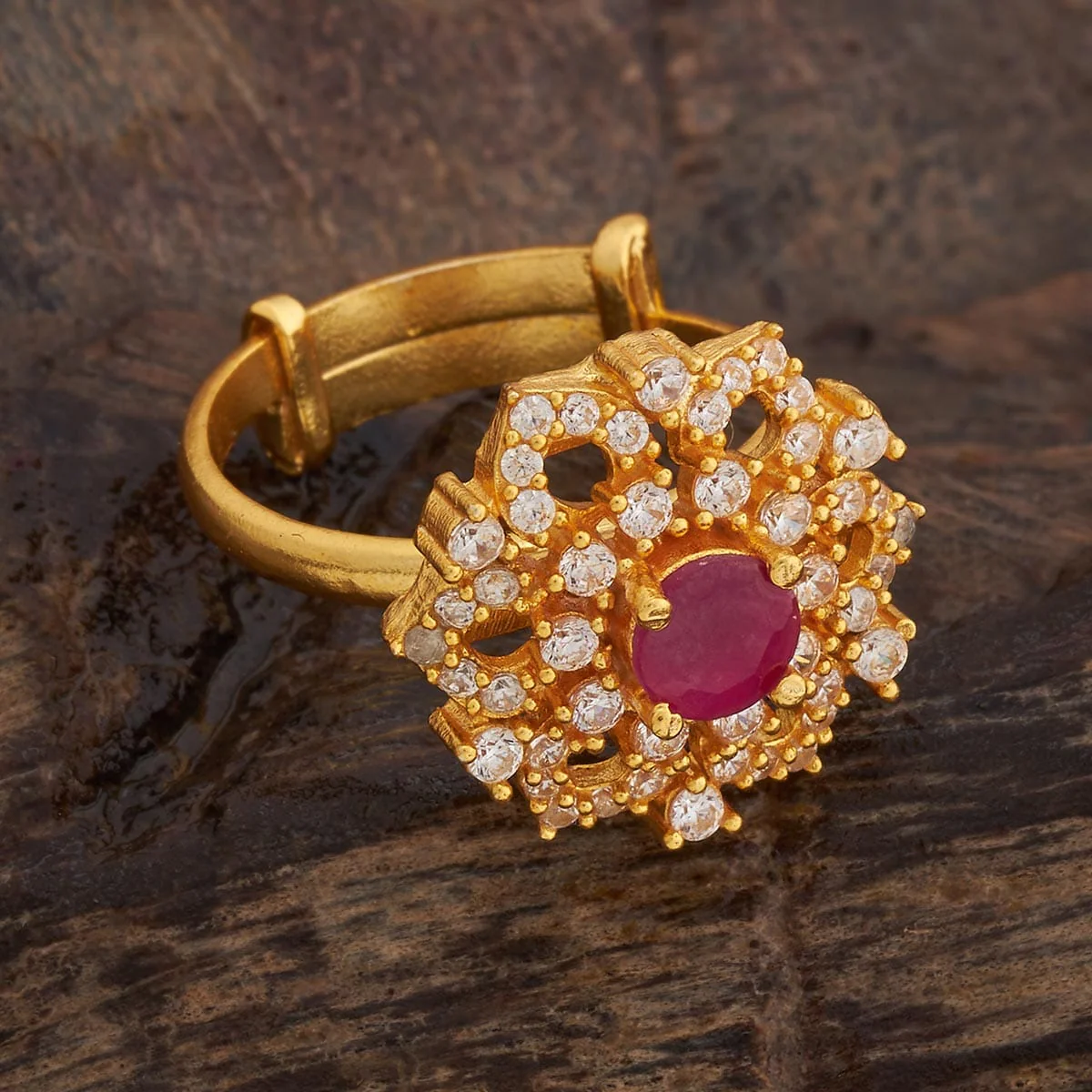 Silver Temple Finger Ring 181577 - Image 3