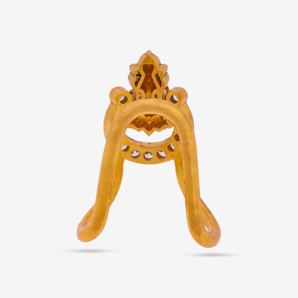 Silver Temple Finger Ring 185407 - Image 4
