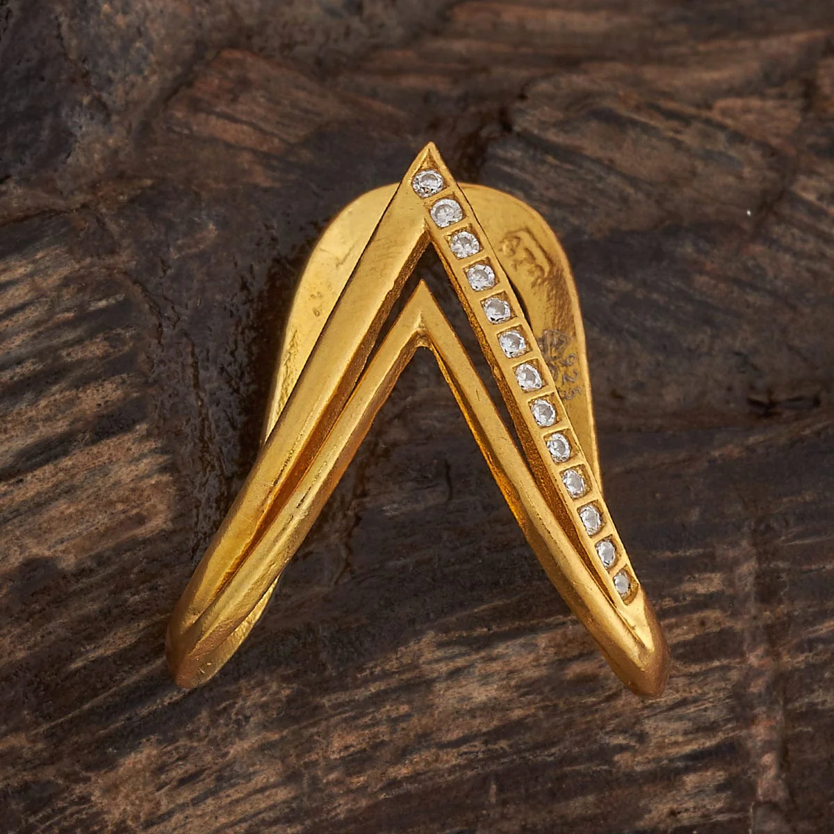 Silver Temple Finger Ring 185408 - Image 3