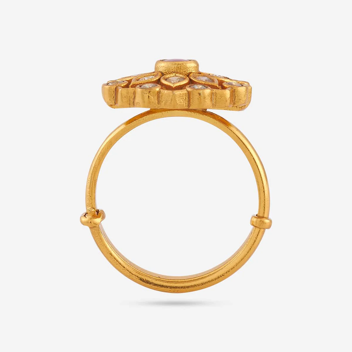 Silver Temple Finger Ring 188185 - Image 4