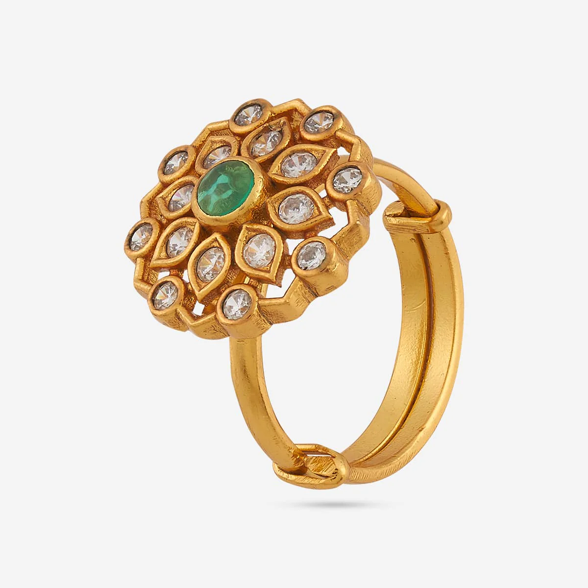 Silver Temple Finger Ring 188185 - Image 5