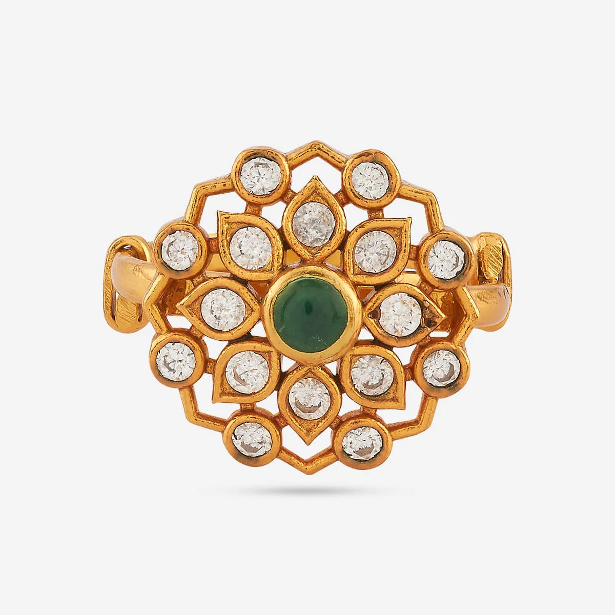 Silver Temple Finger Ring 188185 - Image 8