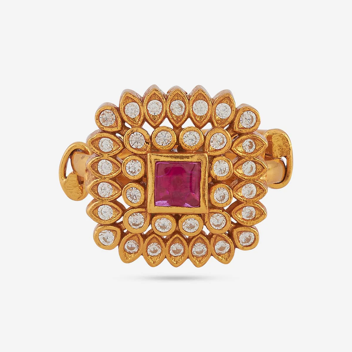 Silver Temple Finger Ring 188186 - Image 4