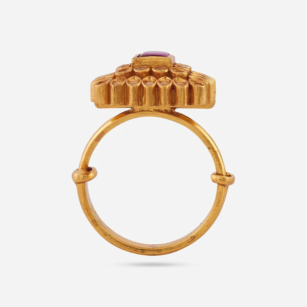 Silver Temple Finger Ring 188186 - Image 5