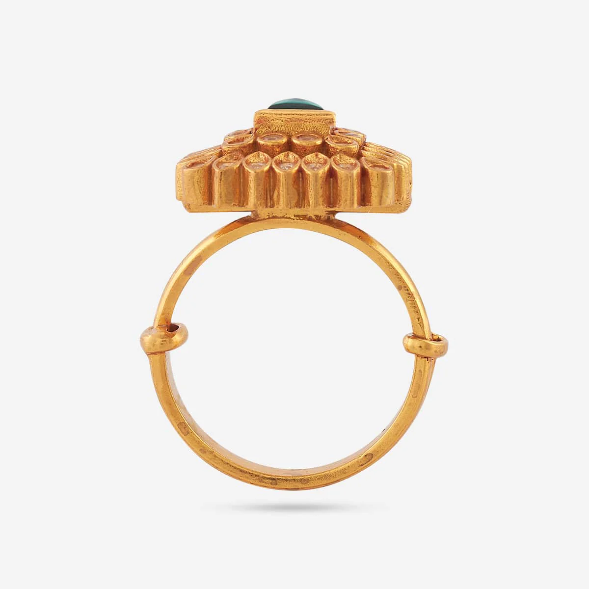 Silver Temple Finger Ring 188186 - Image 9
