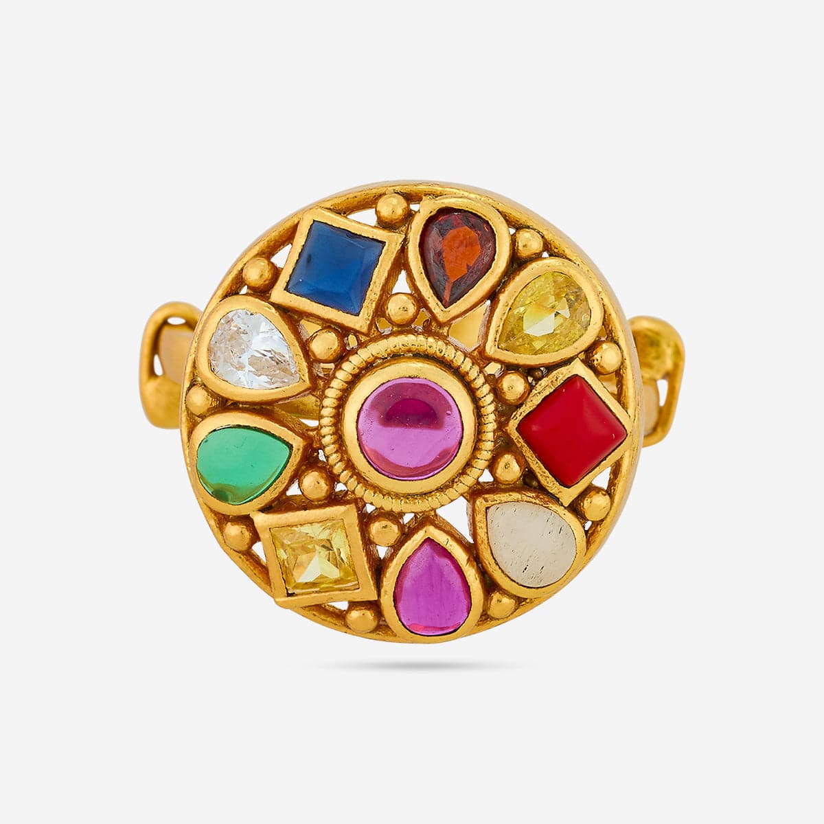 Silver Temple Finger Ring 190554 - Image 4