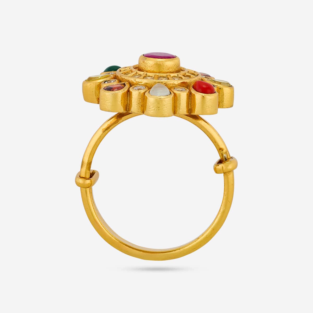 Silver Temple Finger Ring 190557 - Image 5