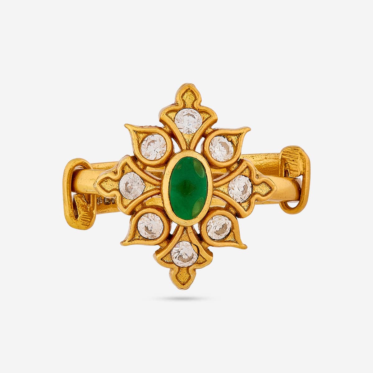 Silver Temple Finger Ring 190559 - Image 4