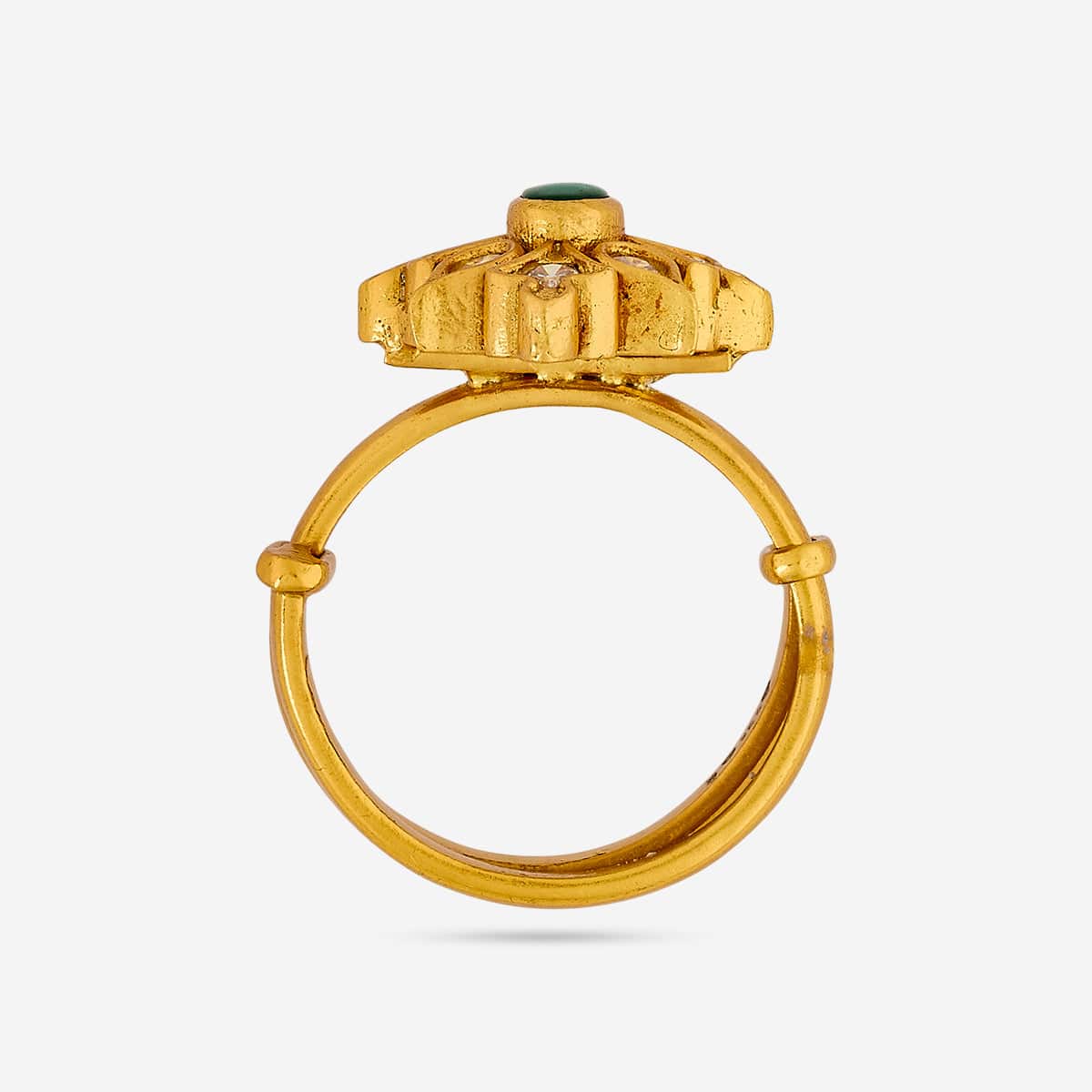 Silver Temple Finger Ring 190559 - Image 5