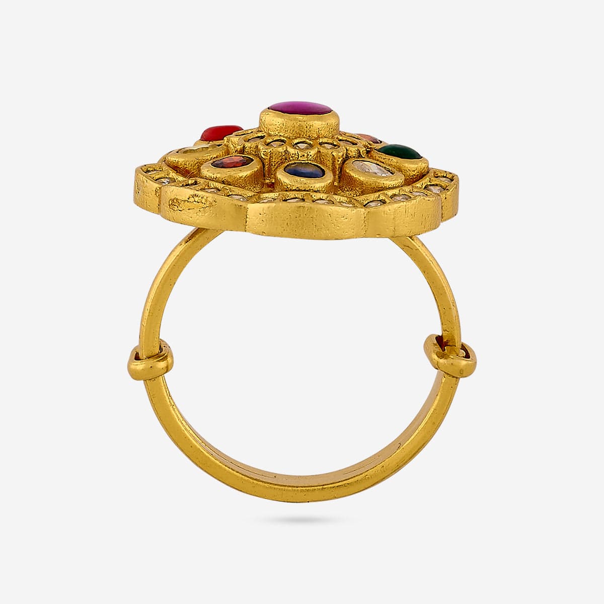 Silver Temple Finger Ring 190561 - Image 5