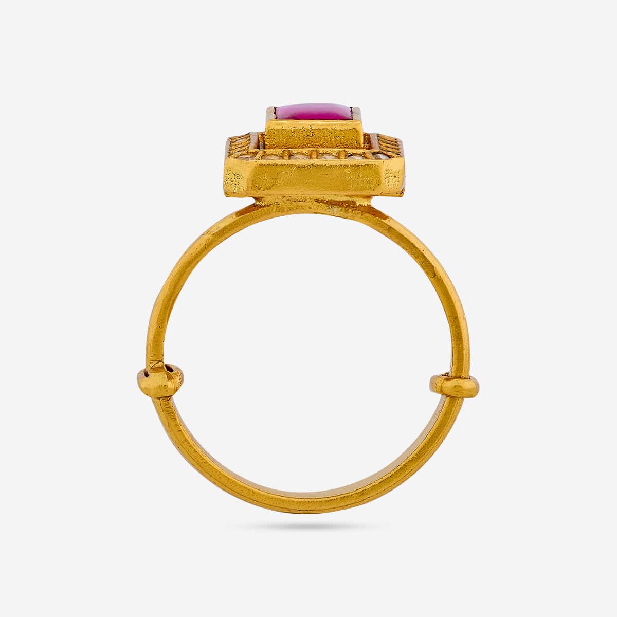 Silver Temple Finger Ring 190562 - Image 4