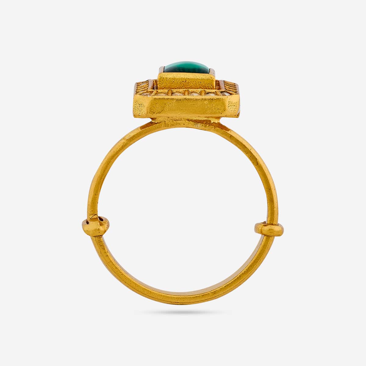 Silver Temple Finger Ring 190562 - Image 9