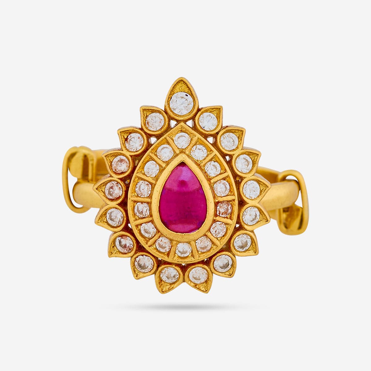 Silver Temple Finger Ring 190563 - Image 4