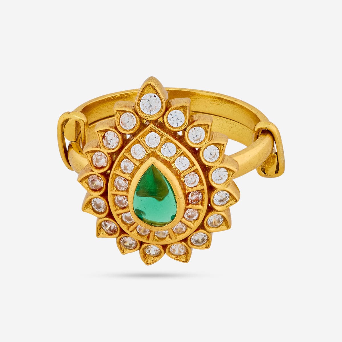 Silver Temple Finger Ring 190563 - Image 6