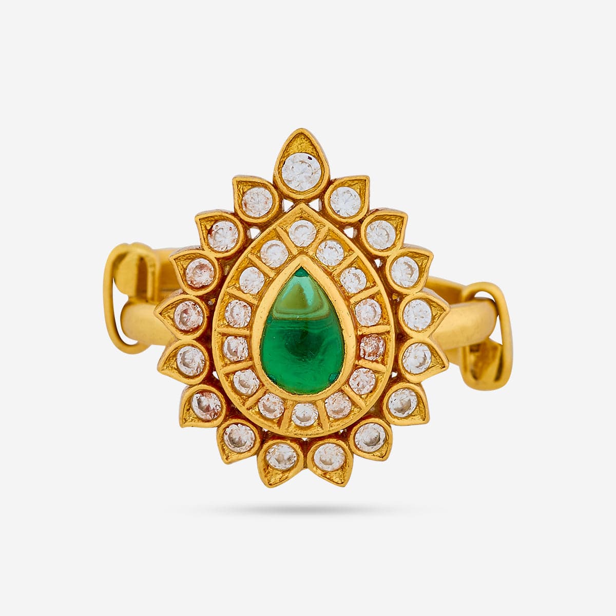 Silver Temple Finger Ring 190563 - Image 8