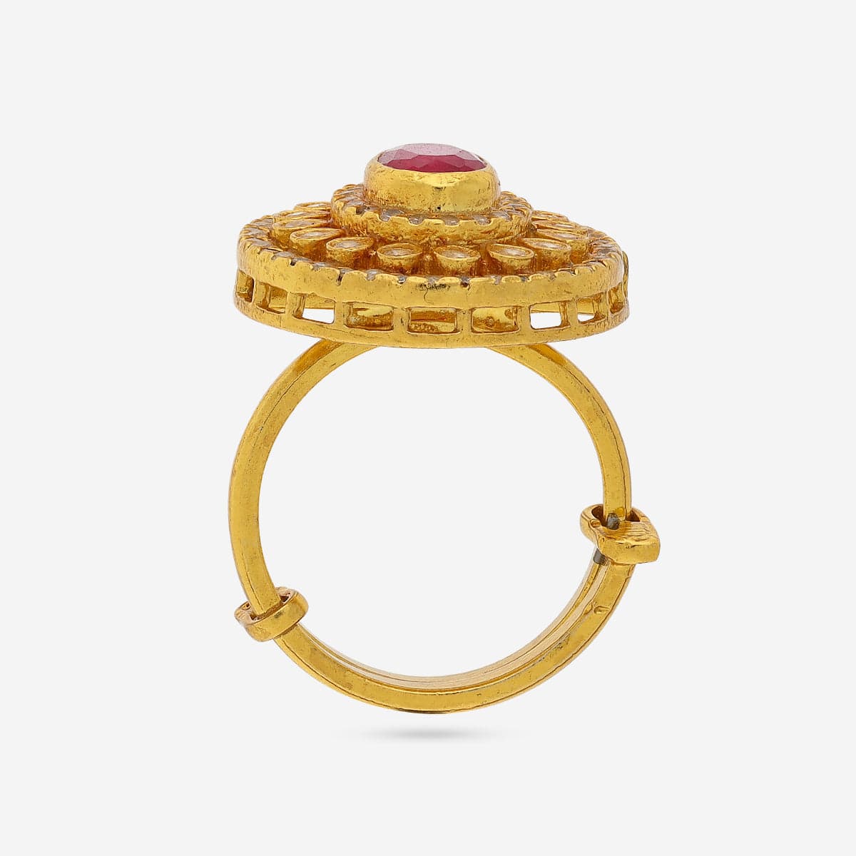 Silver Temple Finger Ring 191824 - Image 4