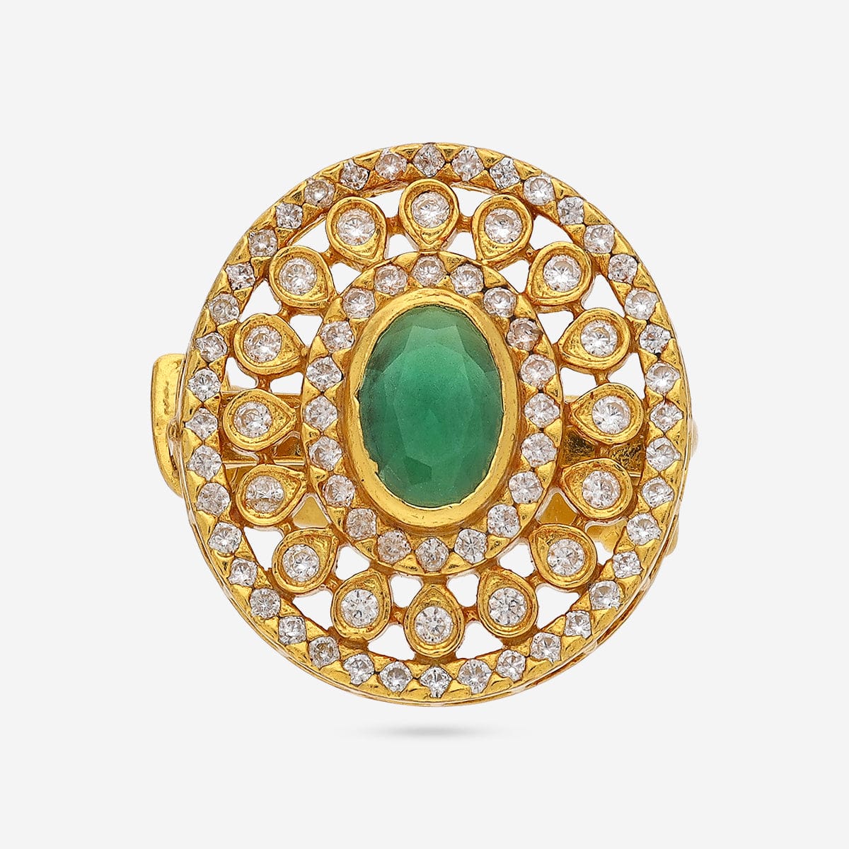 Silver Temple Finger Ring 191824 - Image 8