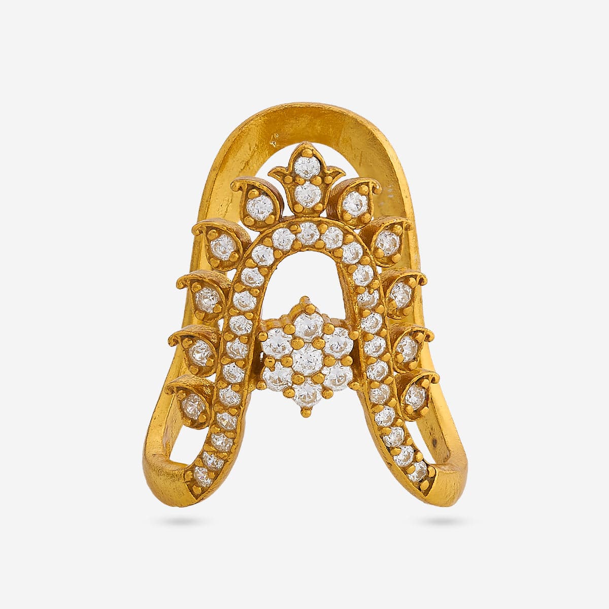 Silver Temple Finger Ring 191890 - Image 4
