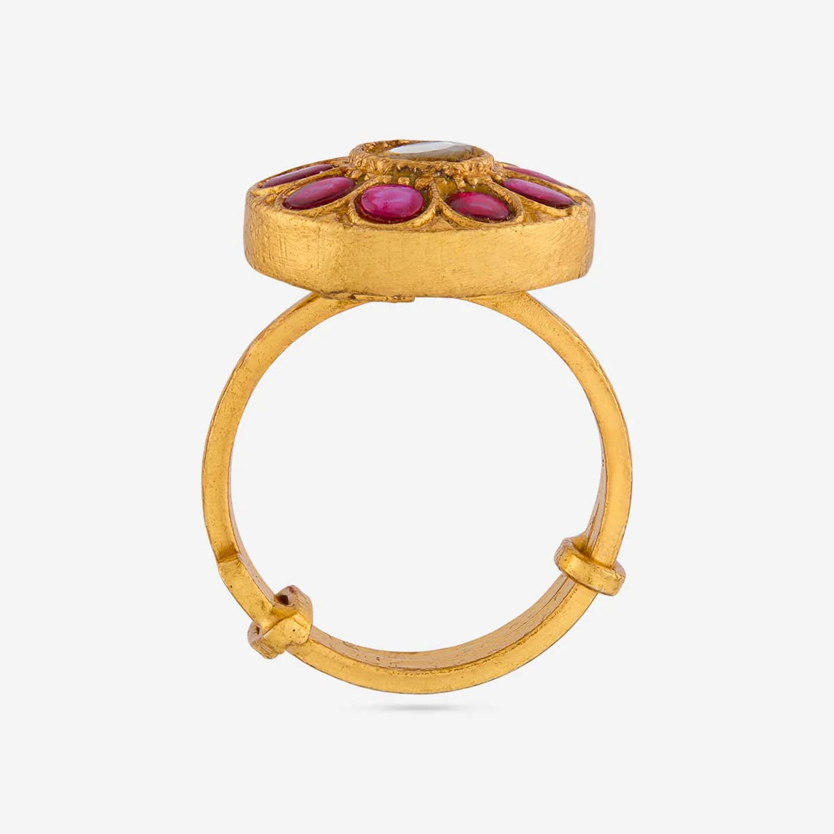 Silver Temple Finger Ring 198427 - Image 4