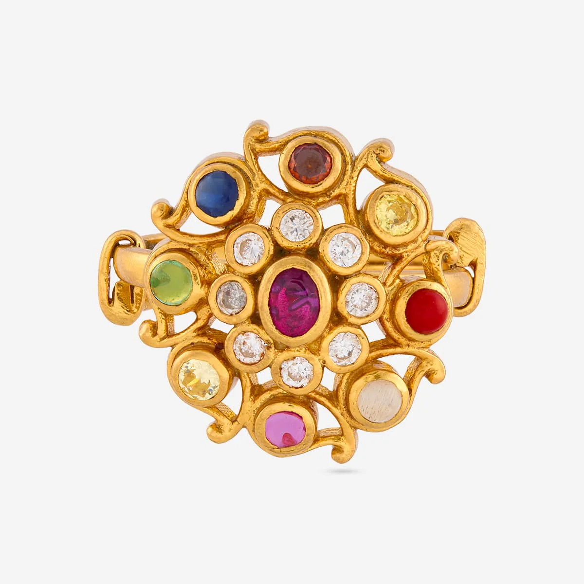 Silver Temple Finger Ring 198559 - Image 3