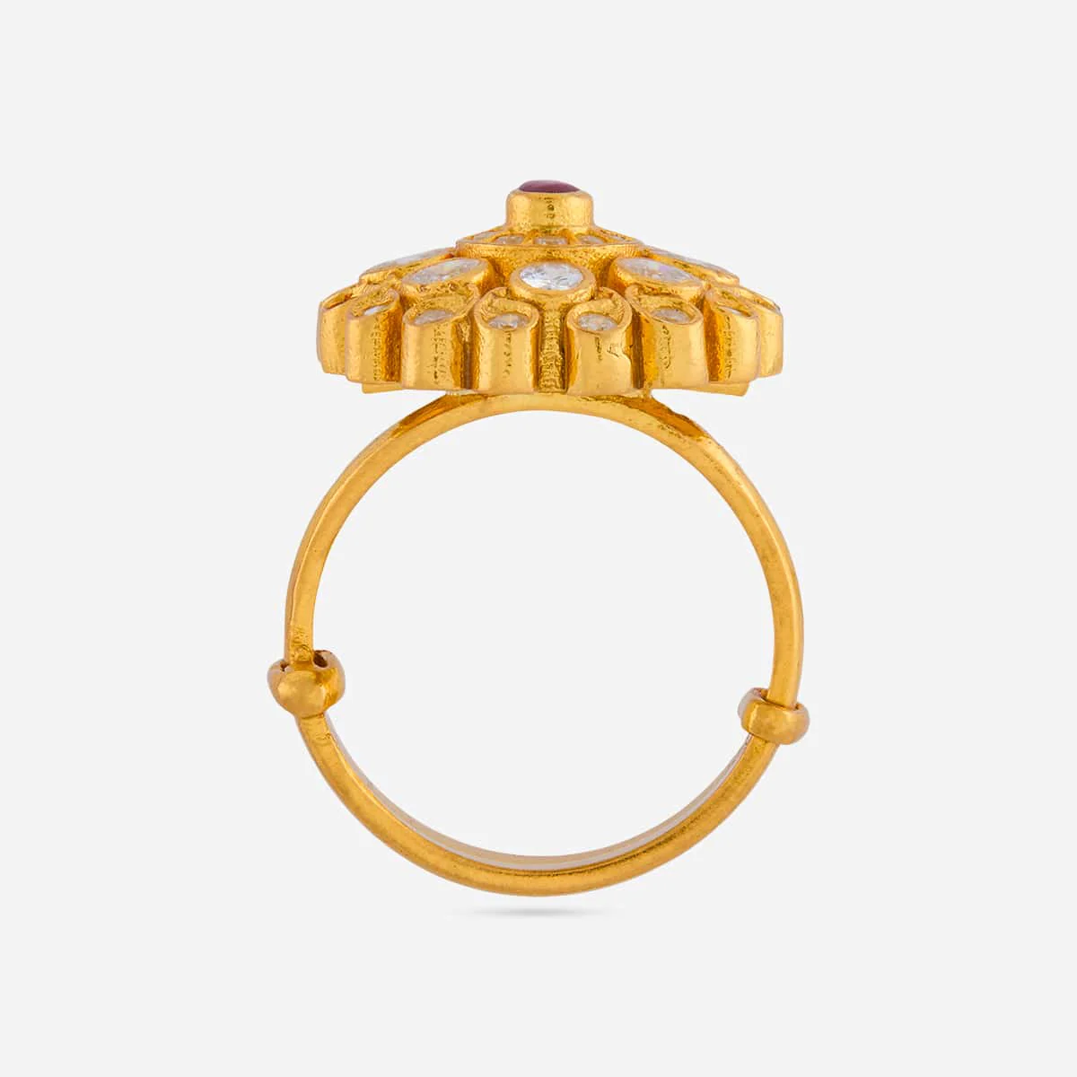 Silver Temple Finger Ring 199503 - Image 4