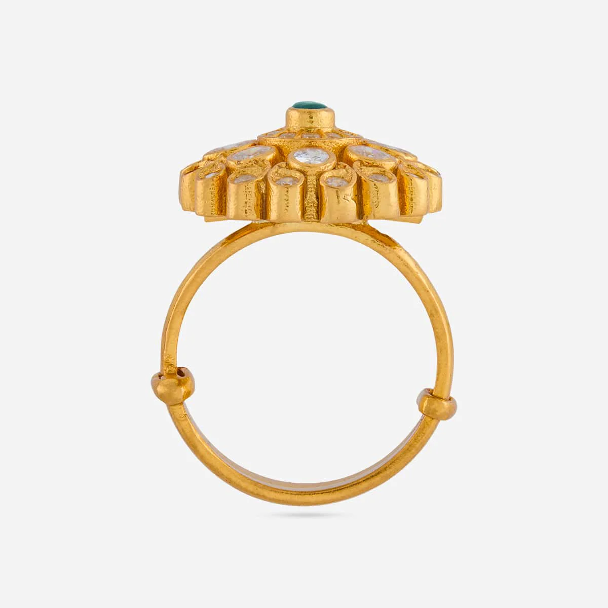 Silver Temple Finger Ring 199503 - Image 8