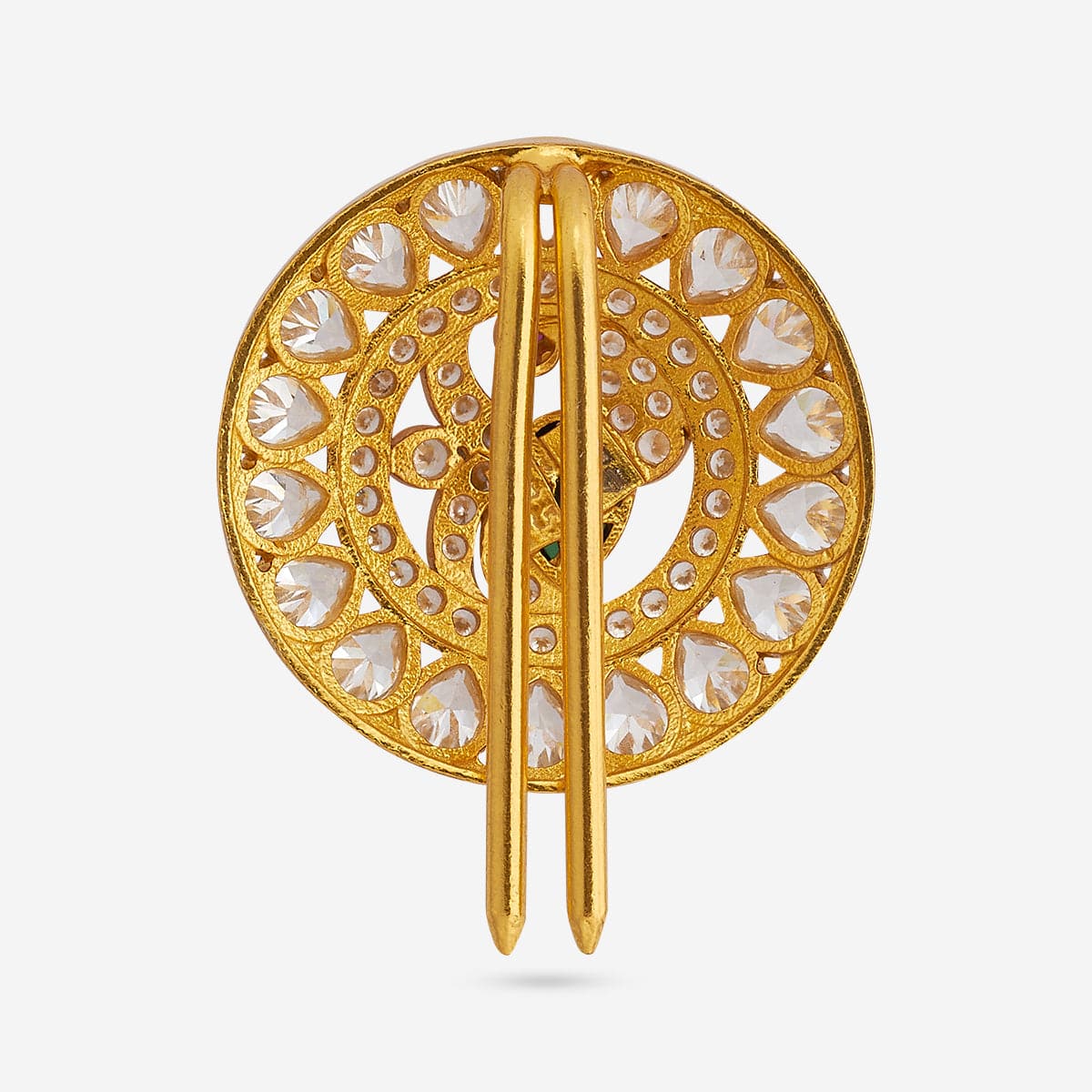 Silver Temple Hair Brooch 188188 - Image 4