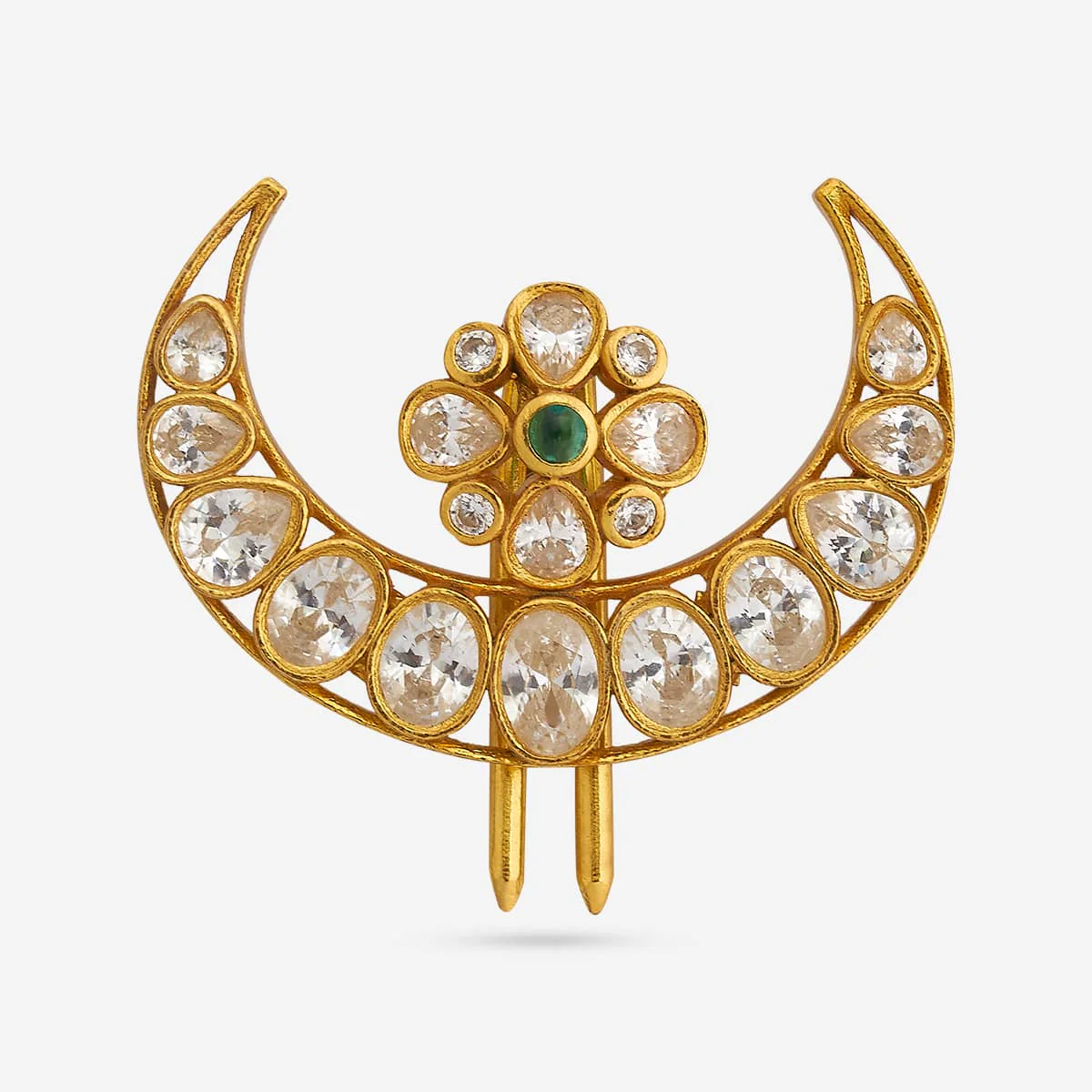 Silver Temple Hair Brooch 188189