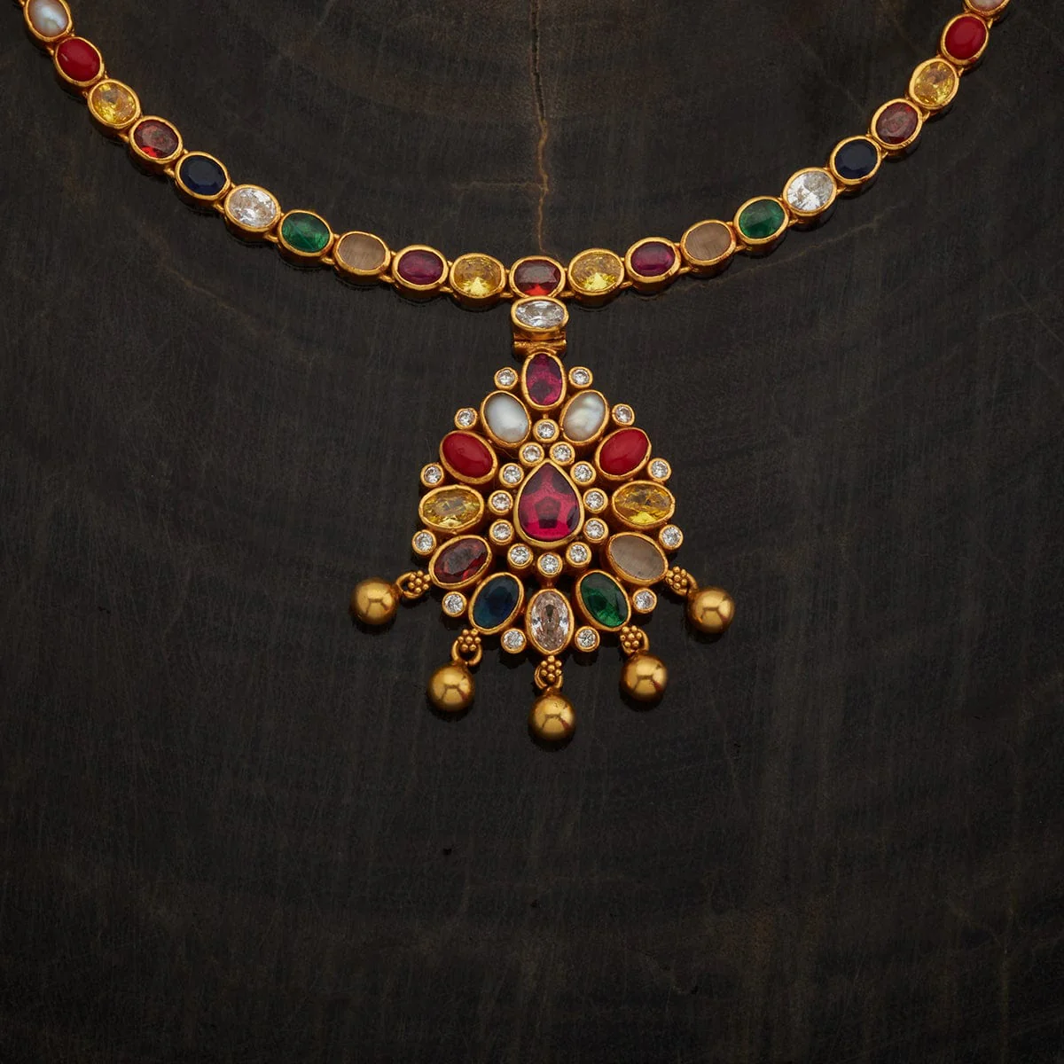 Silver Temple Necklace 134094 - Image 3