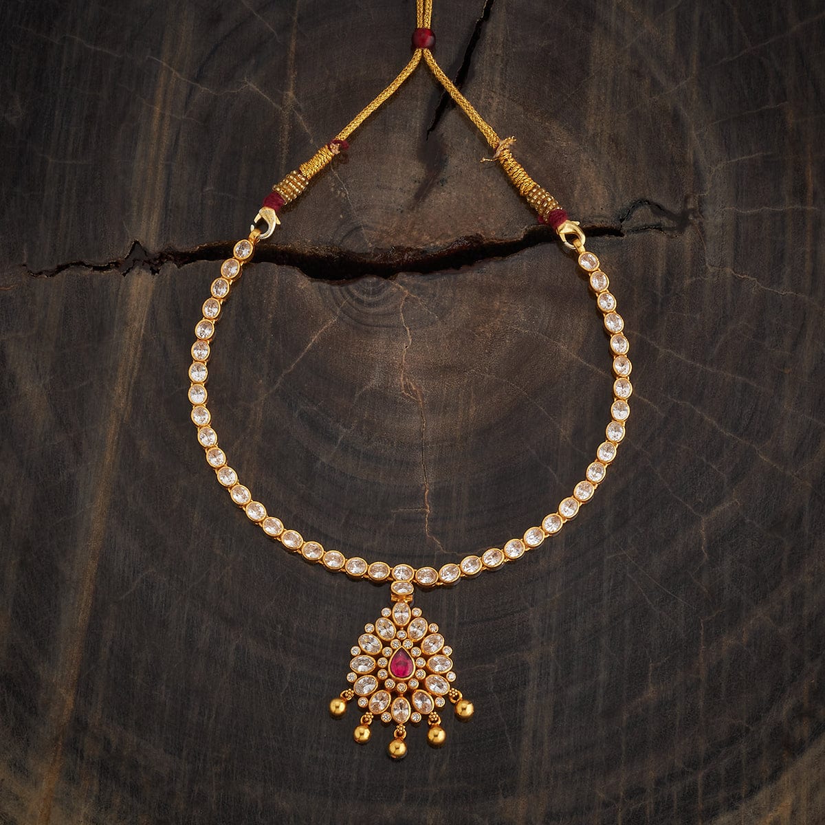 Silver Temple Necklace 134094 - Image 5