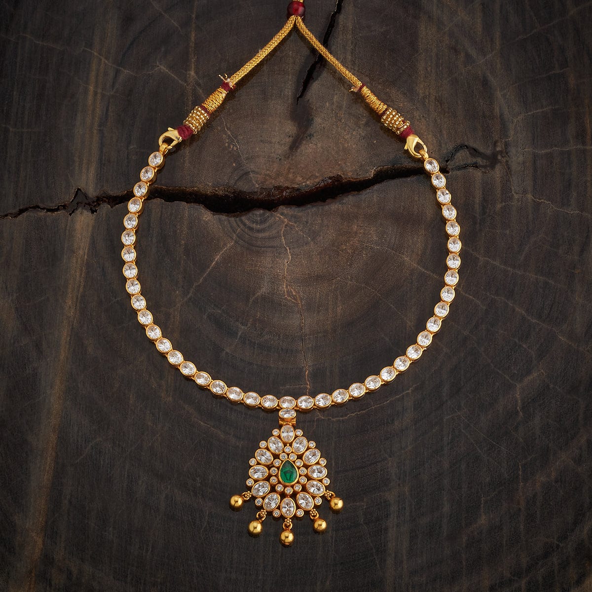 Silver Temple Necklace 134094 - Image 7