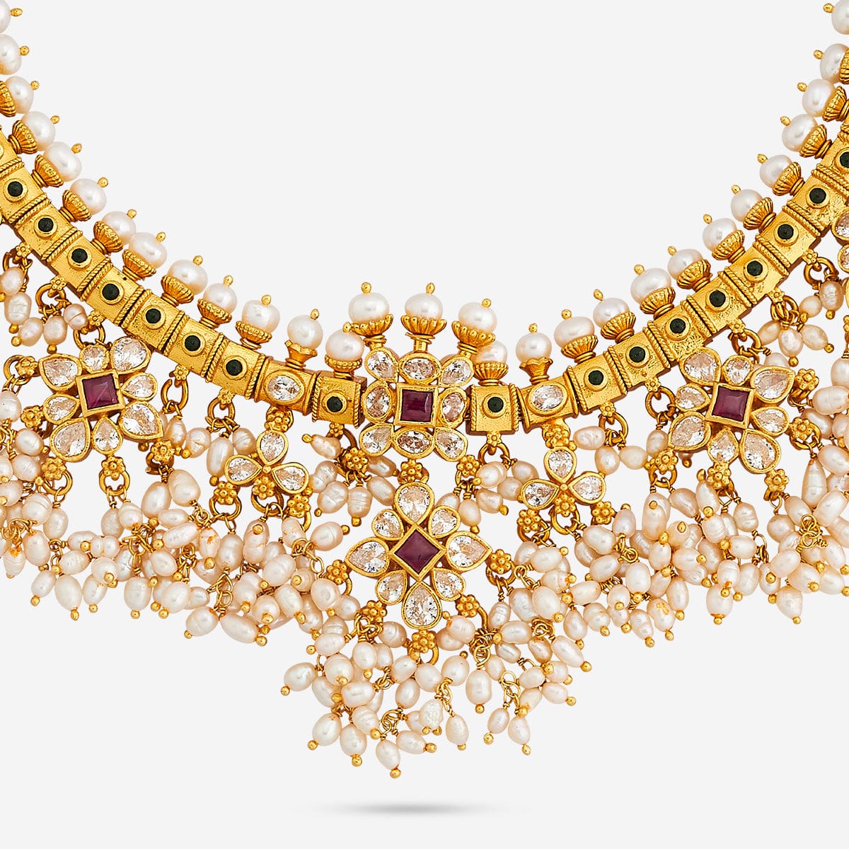 Silver Temple Necklace 141411 - Image 5