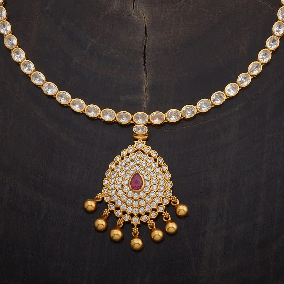Silver Temple Necklace 146849 - Image 3