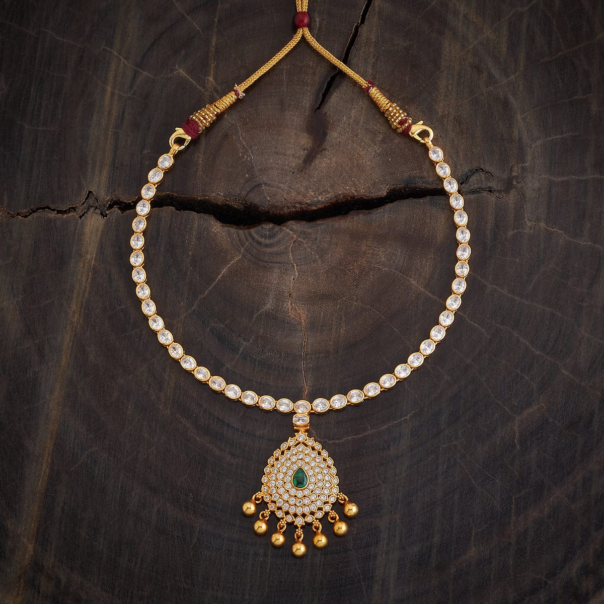 Silver Temple Necklace 146849 - Image 4