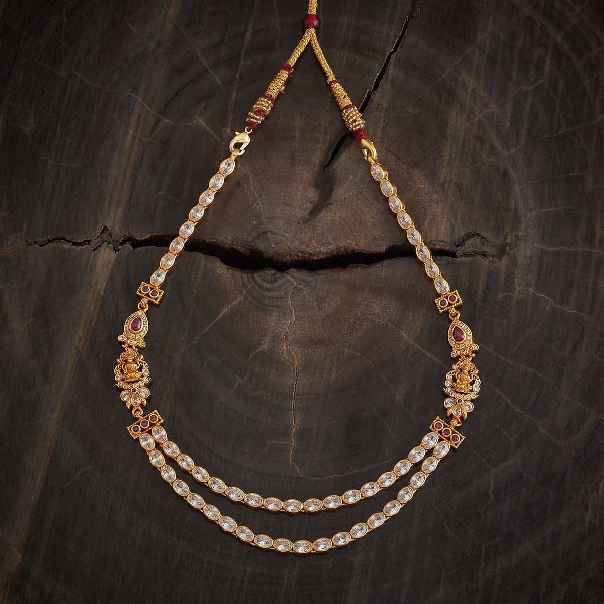 Silver Temple Necklace 147785 - Image 4