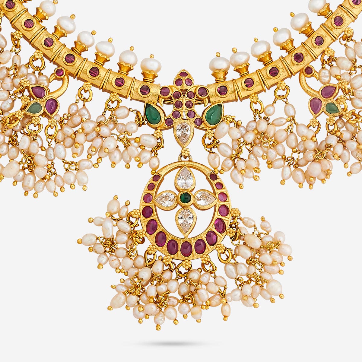 Silver Temple Necklace 148771 - Image 5