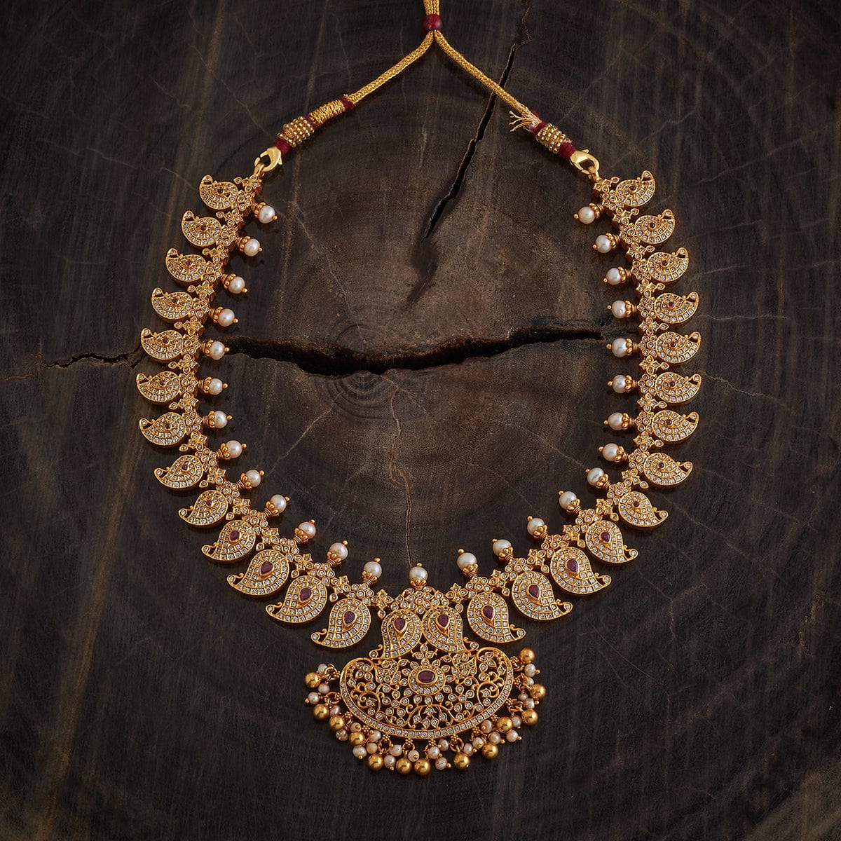 Silver Temple Necklace 152145 - Image 2